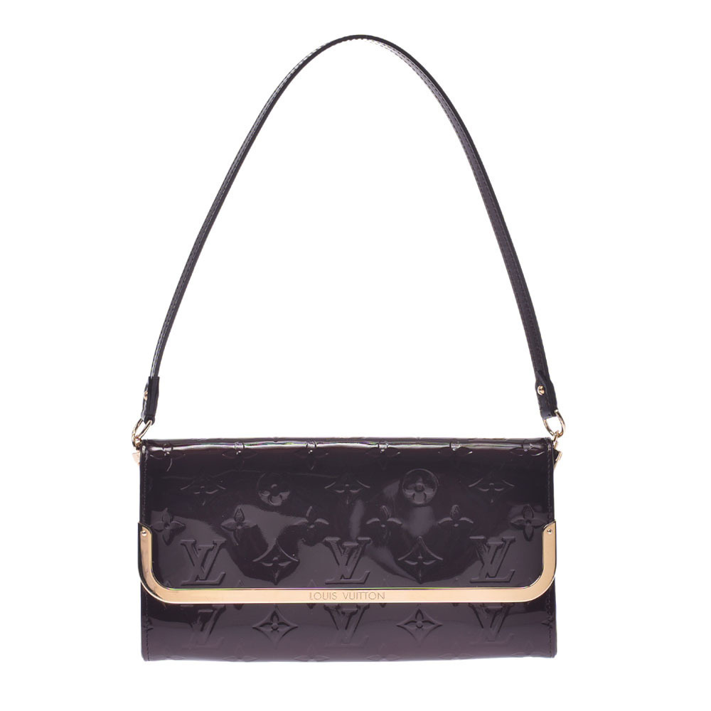 Louis Vuitton Vernis Rossmore Bag Amaranth Purple Shoulder